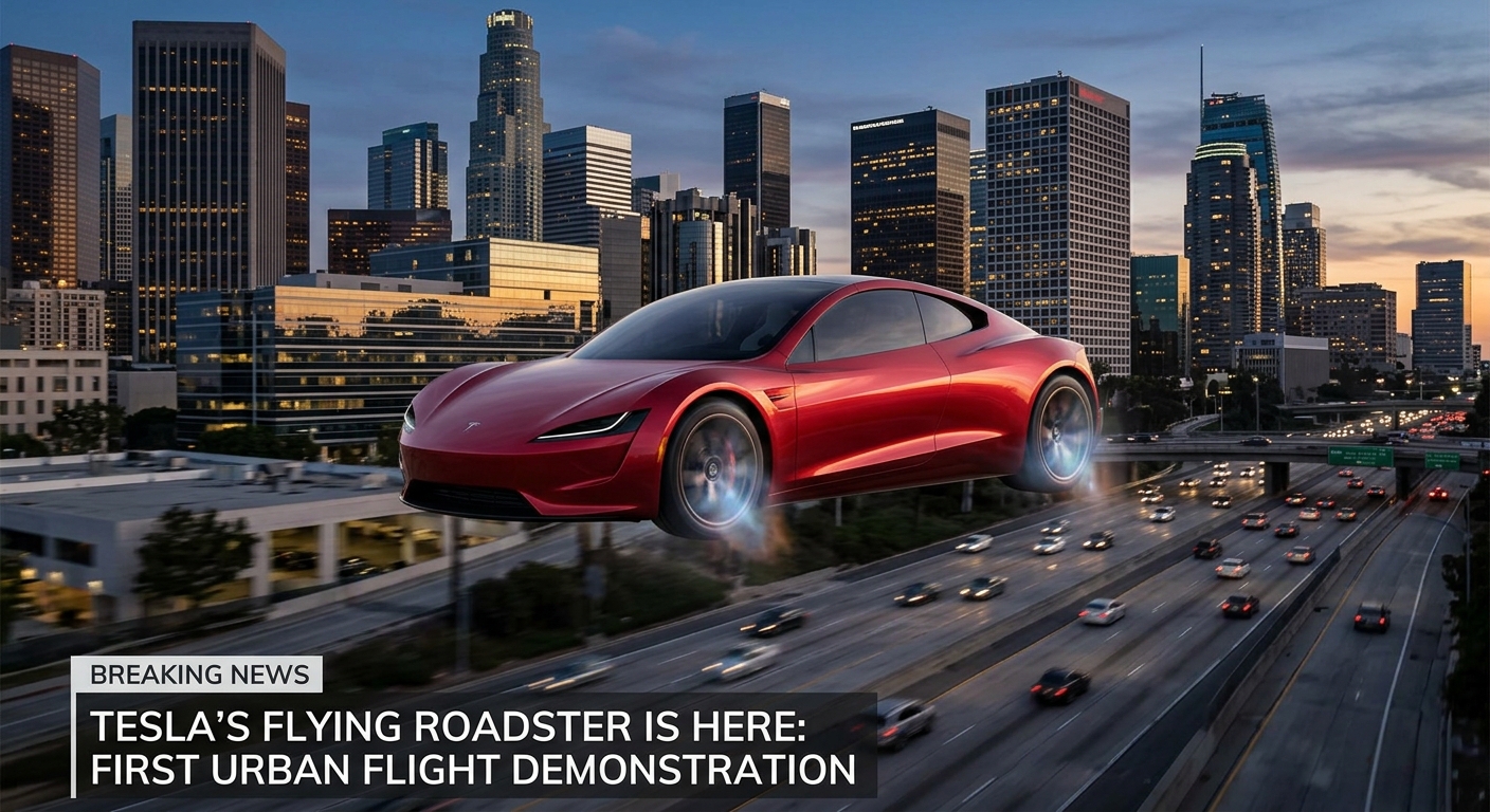 Tesla Flying Roadster: What It Means for Limo Operators